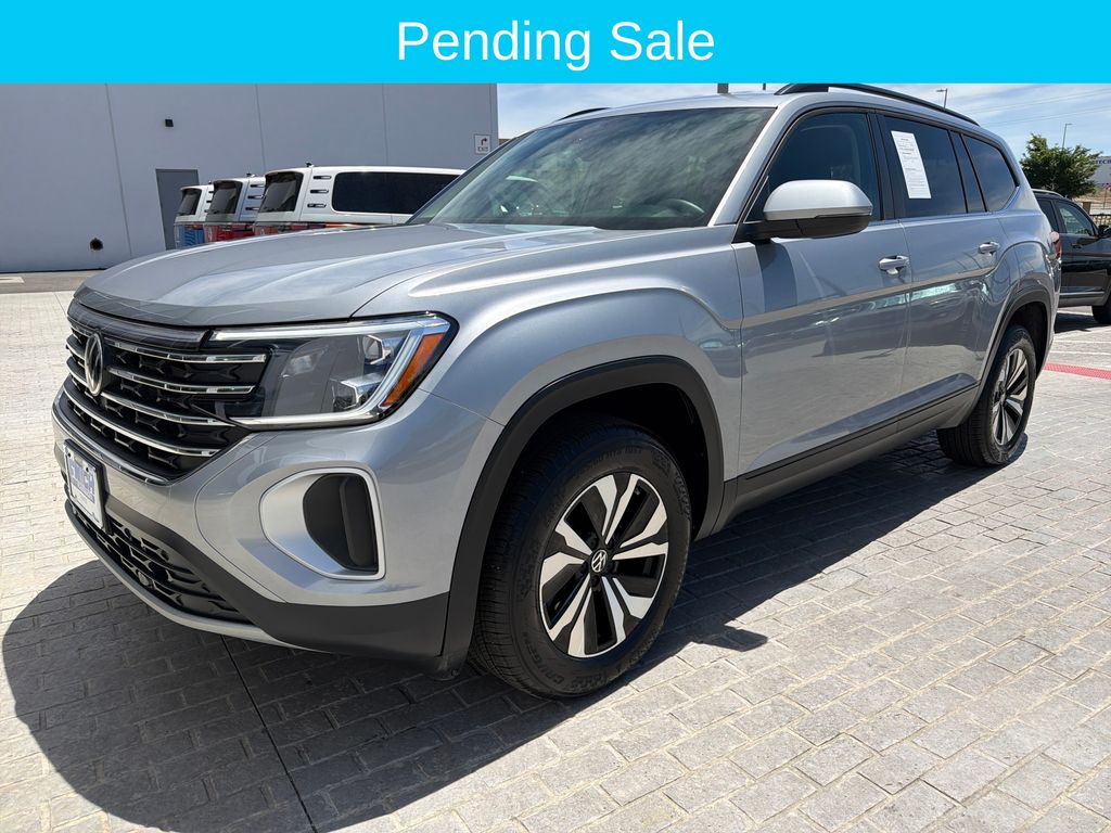 Silver Mist Metallic 2026 Volkswagen Atlas SUV / Crossover All-Wheel Drive 8-Speed Automatic