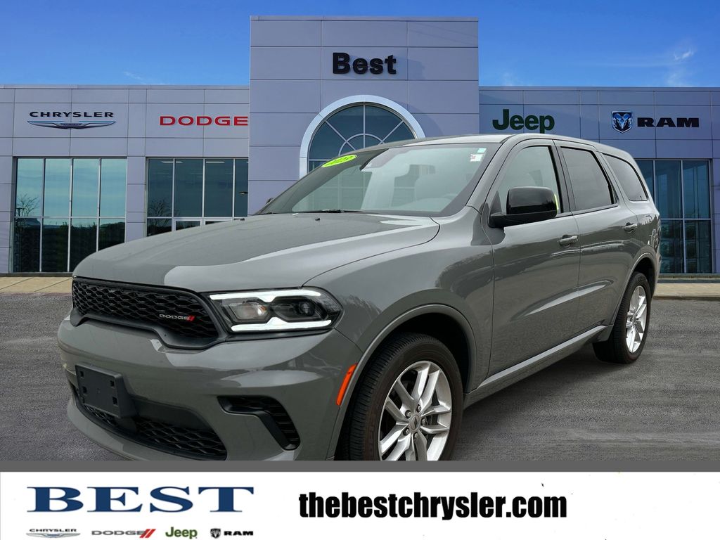 Destroyer Gray Clearcoat 2023 Dodge Durango SUV / Crossover All-Wheel Drive 8-Speed Automatic