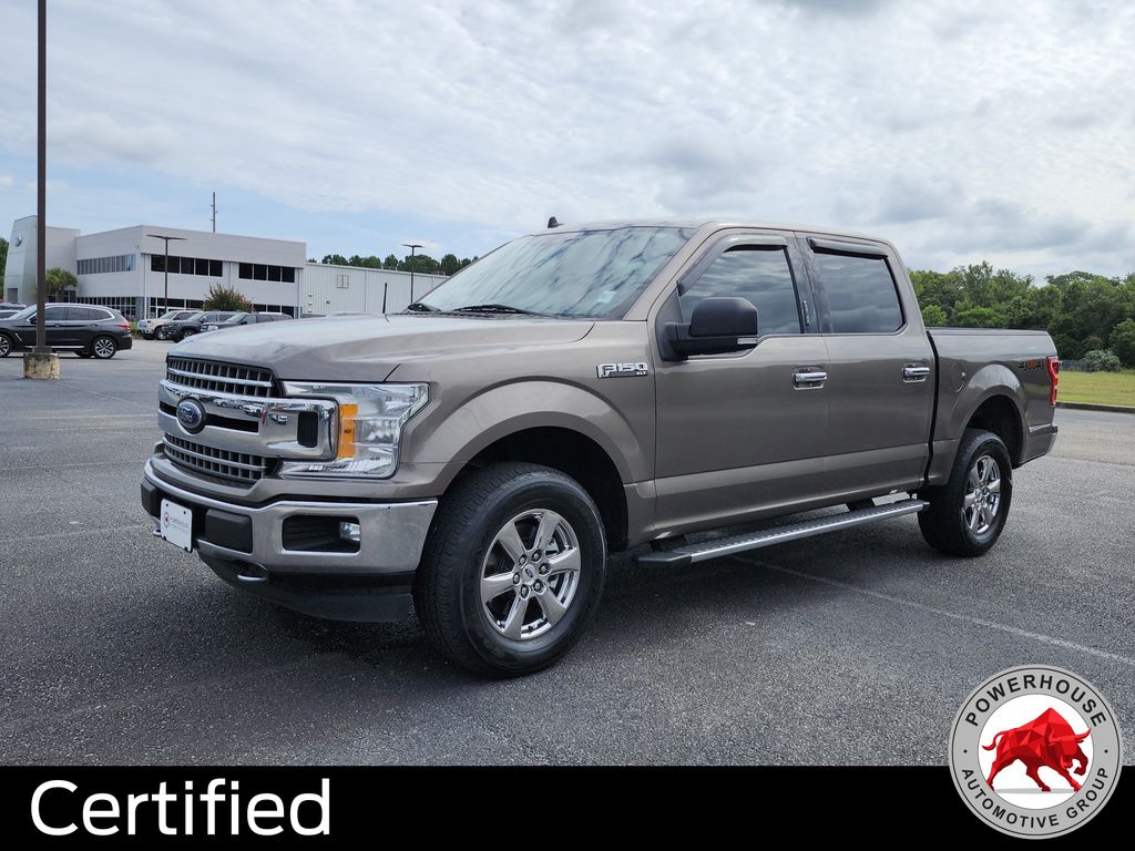 Stone Gray Metallic 2019 Ford F-150 Pickup Truck Four-Wheel Drive Automatic