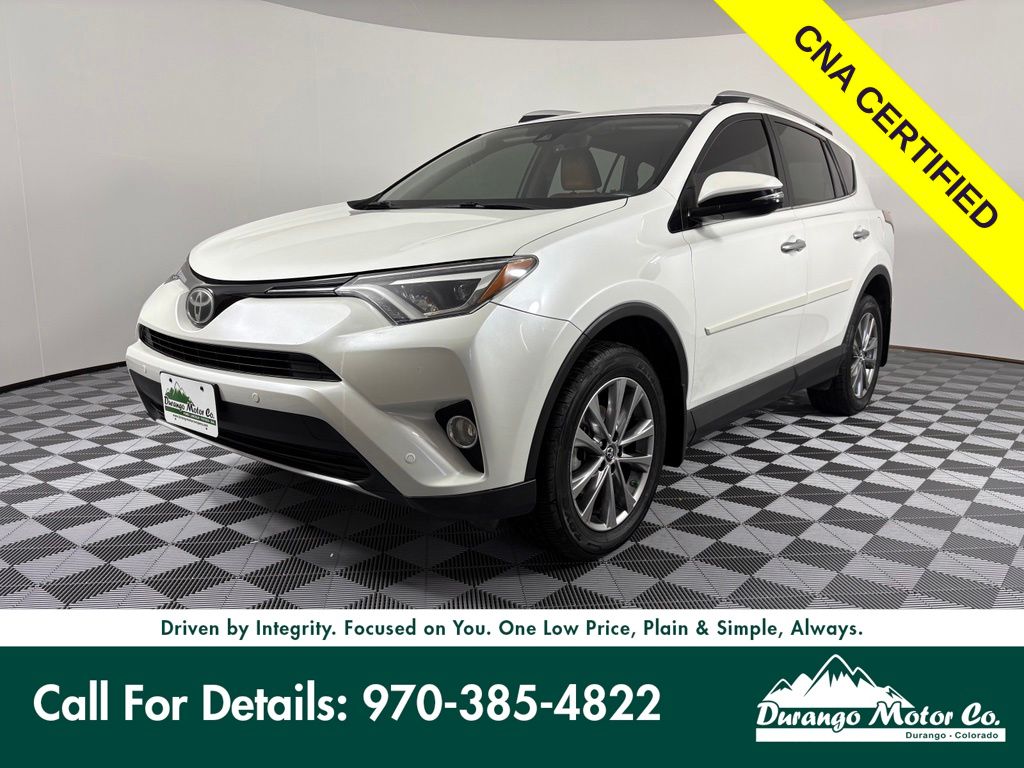 White (Blizzard Pearl) 2016 Toyota RAV4 SUV / Crossover All-Wheel Drive 6-Speed Automatic