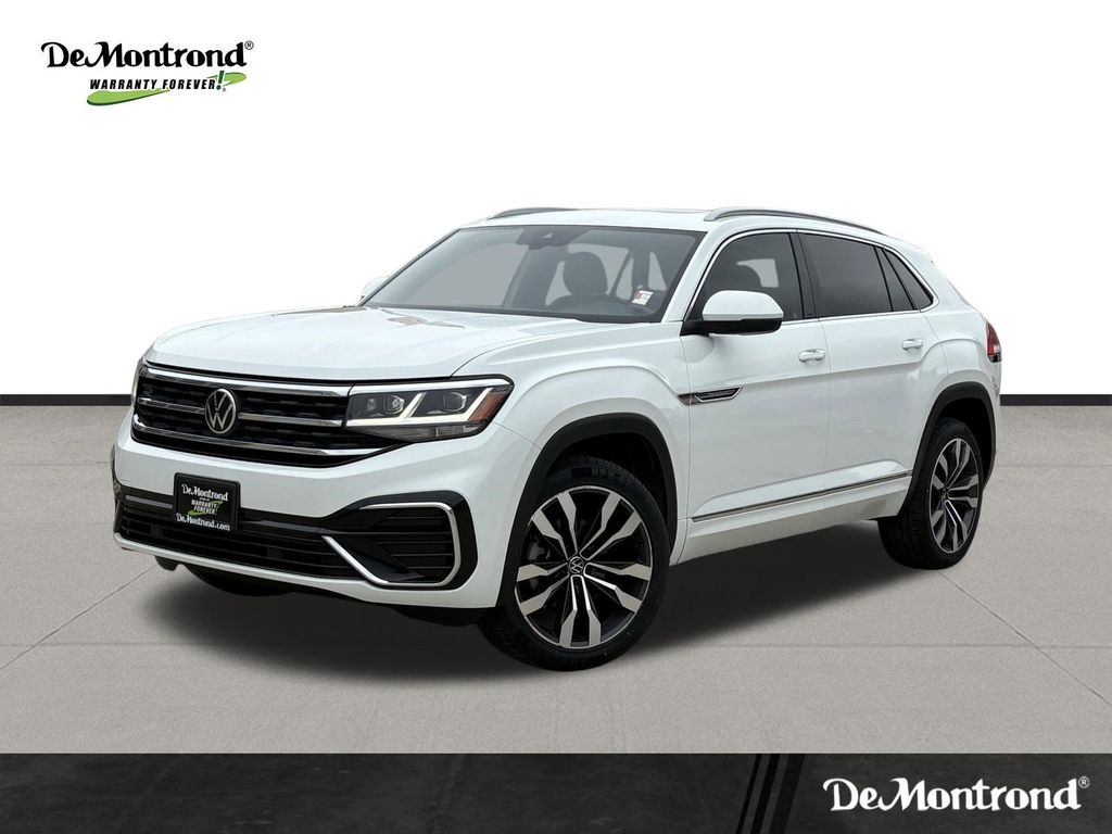 2022 Volkswagen Atlas Cross Sport 2.0T SEL R-Line White at Community Toyota