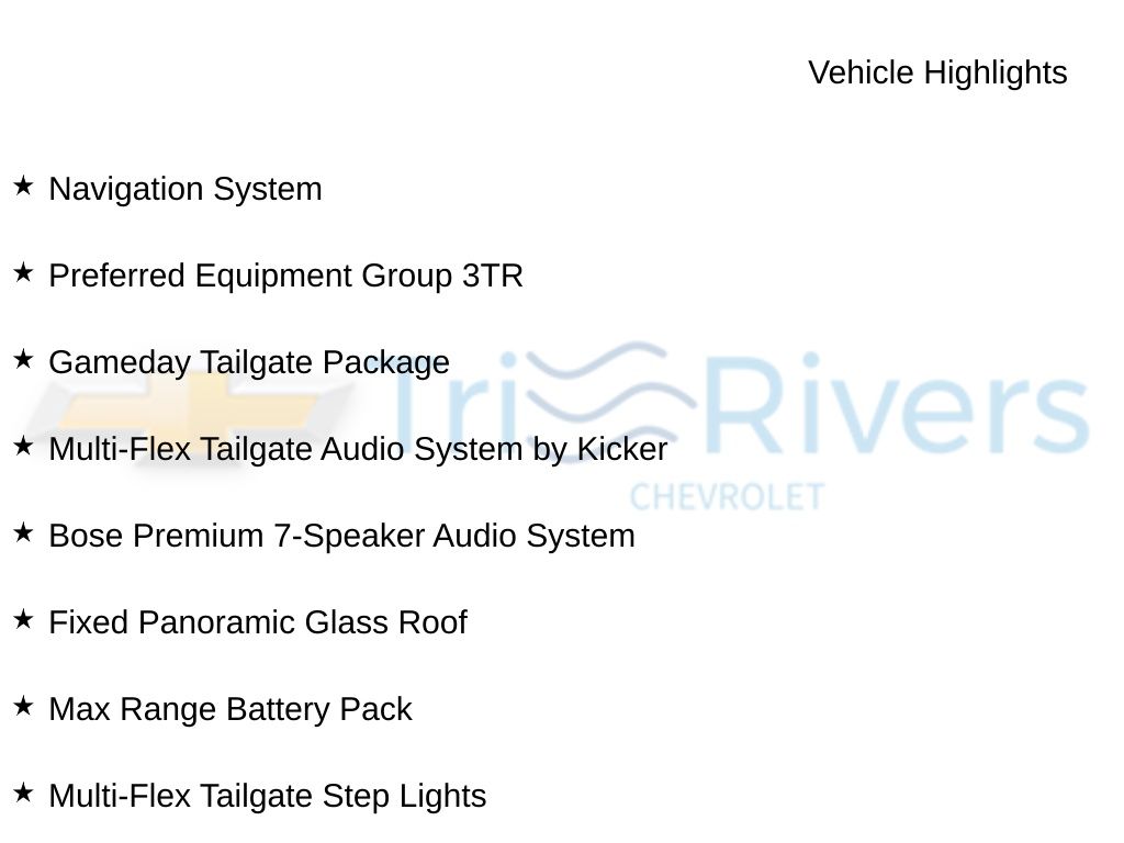 2026 Chevrolet Silverado EV Trail Boss Crew Cab (Max Range) e4WD