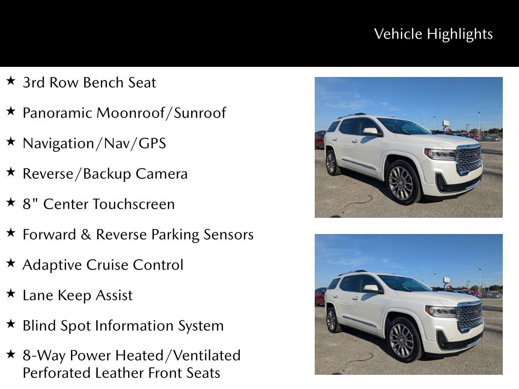 2021 GMC Acadia FWD Denali