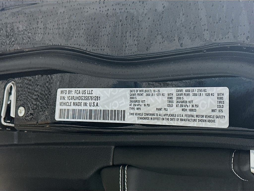 New 2025 Black Jeep Overland image 19