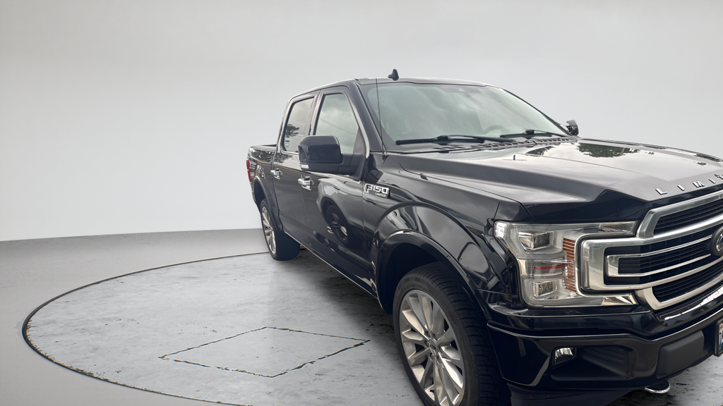Black 2019 Ford F-150 Pickup Truck Four-Wheel Drive Automatic