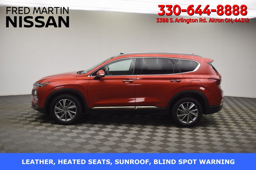 used 2019 Hyundai Santa Fe car, priced at $15,372