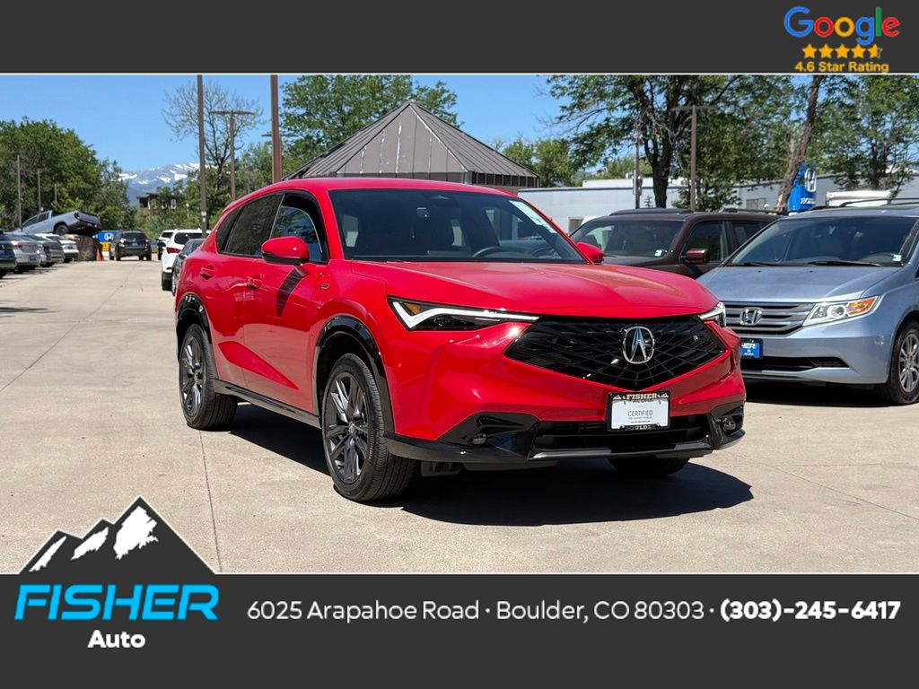 Milano Red 2026 Acura ADX SH-AWD with A-SPEC Package SUV / Crossover All-Wheel Drive Continuously Variable Transmission