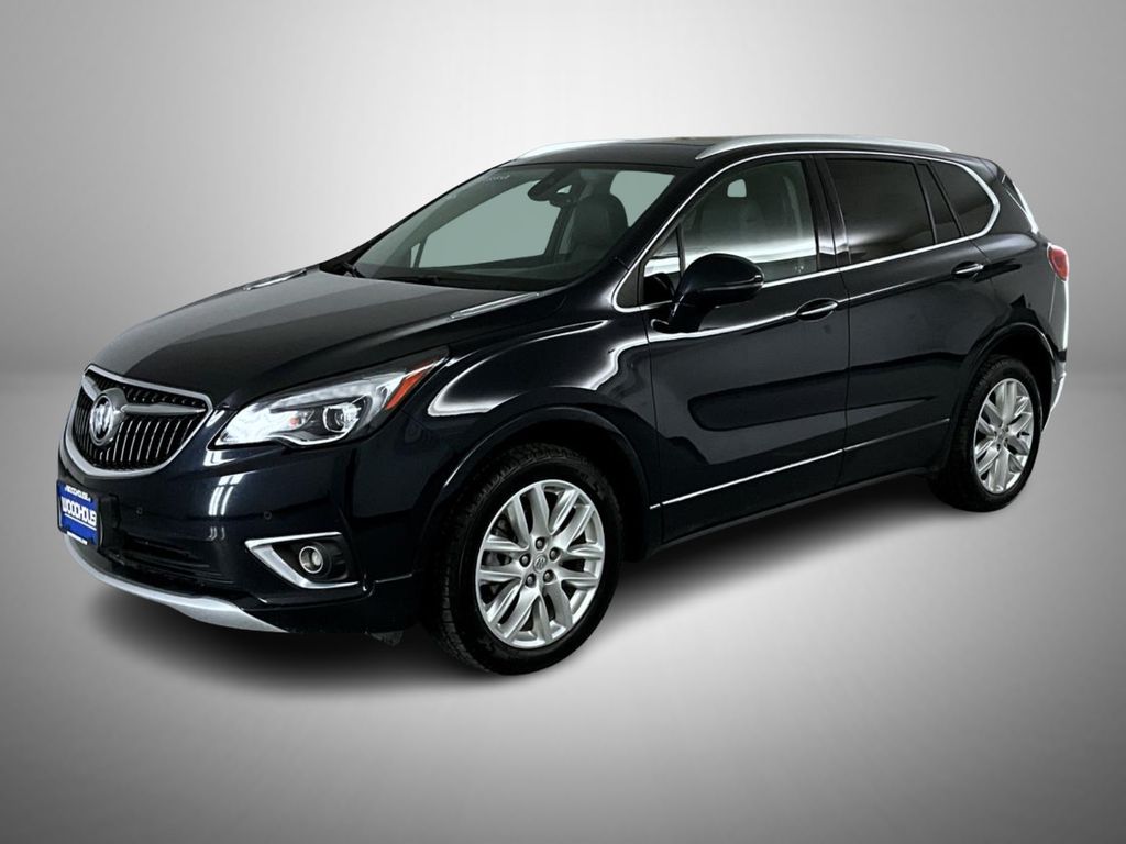 Dark Moon Blue Metallic 2020 Buick Envision Premium AWD SUV / Crossover All-Wheel Drive 9-Speed Automatic