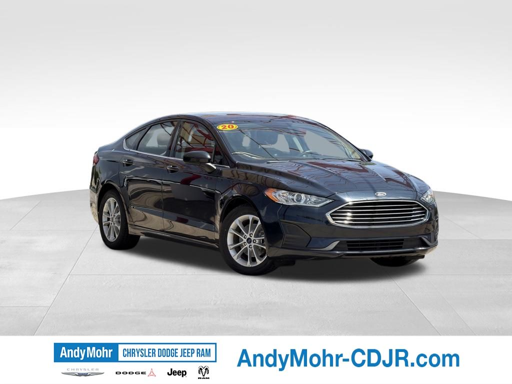 Blue Metallic 2020 Ford Fusion Sedan Front-Wheel Drive 6-Speed Automatic