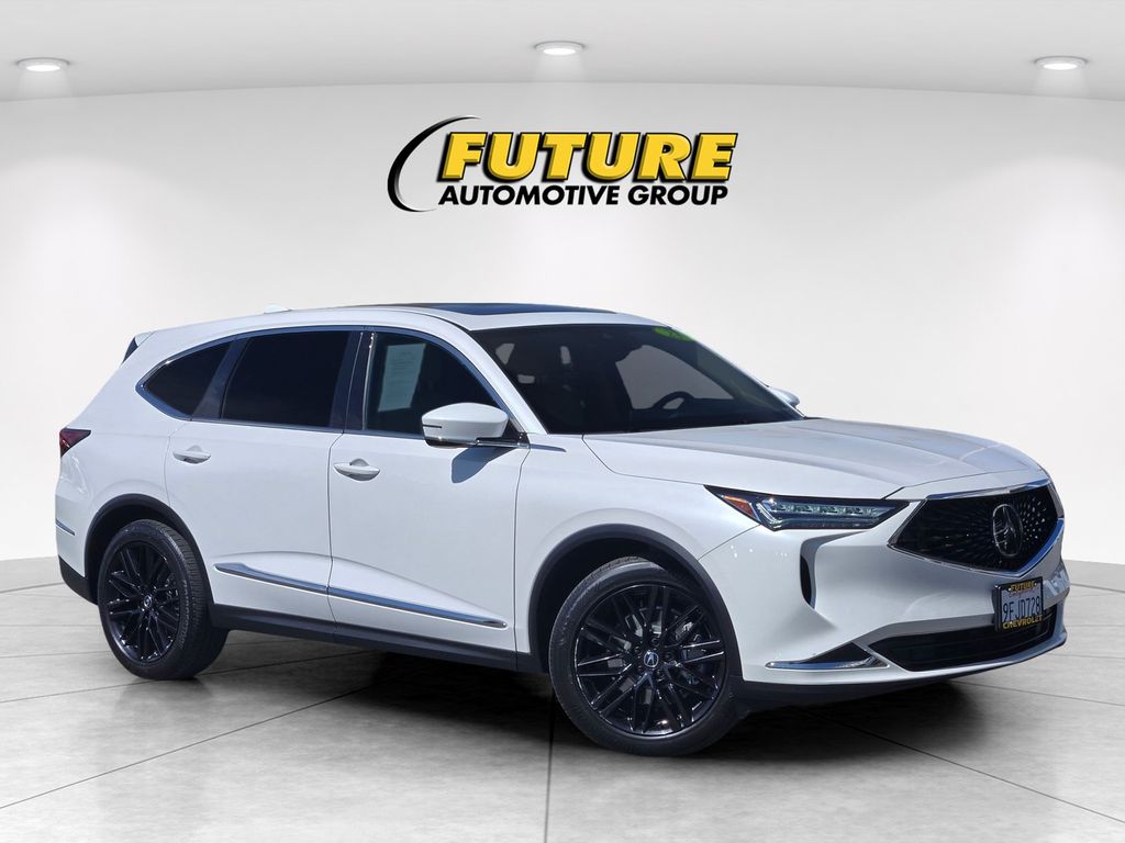 Platinum White Pearl 2023 Acura MDX SUV / Crossover All-Wheel Drive Automatic