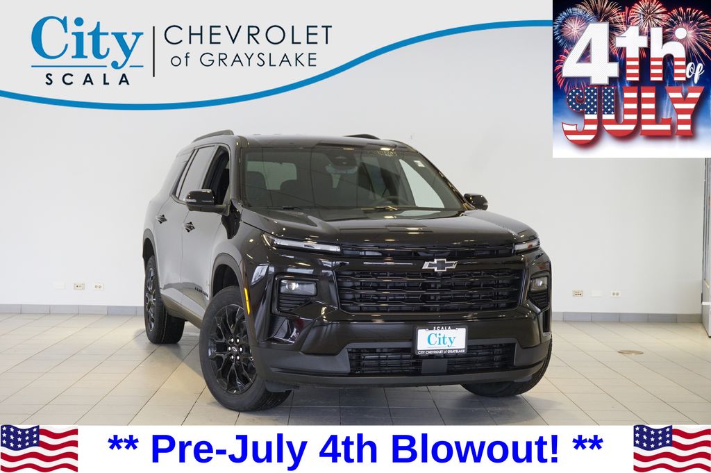 Mosaic Black Metallic 2026 Chevrolet Traverse SUV / Crossover Four-Wheel Drive 8-Speed Automatic