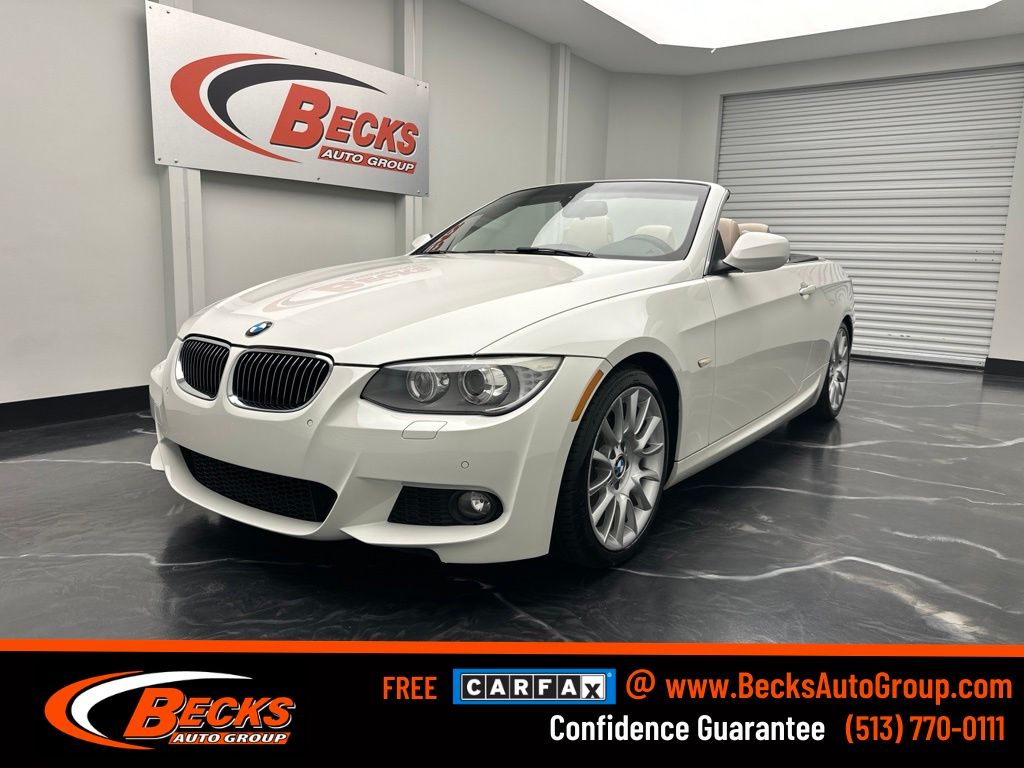 Alpine White 2013 BMW 3 Series Convertible Rear-Wheel Drive 6-Speed Automatic