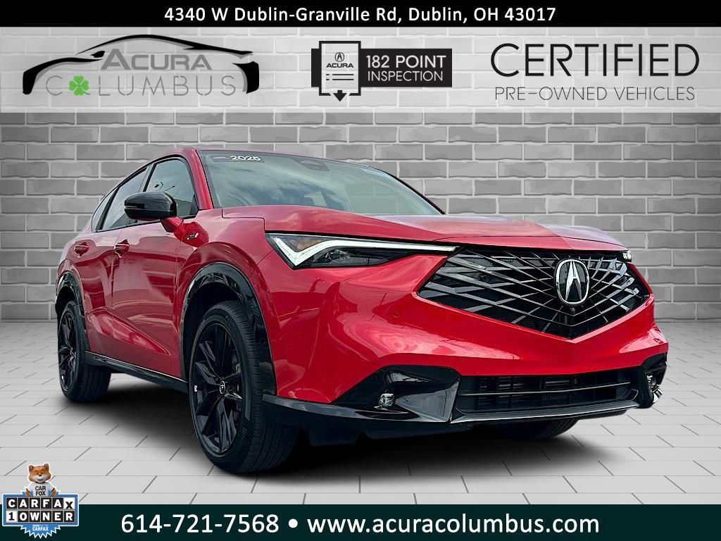 Acura ADX FWD with A-SPEC and Advance Package