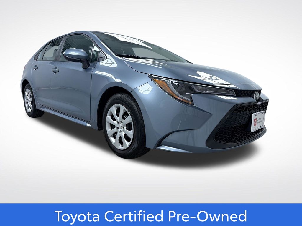 Light Blue 2022 Toyota Corolla Sedan Front-Wheel Drive Continuously Variable Transmission