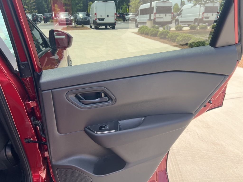 2025 Scarlet Ember Tintcoat Nissan Rogue S FWD SUV