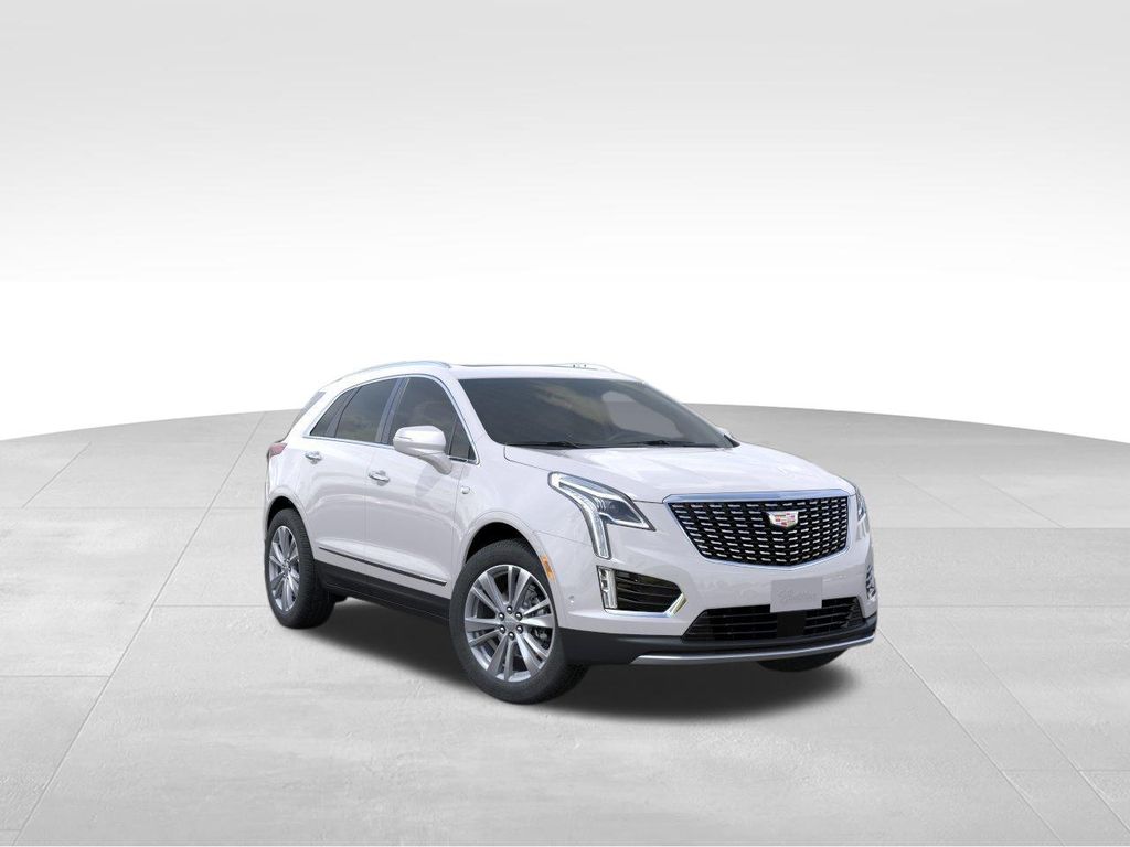 Crystal White Tricoat 2026 Cadillac XT5 Premium Luxury AWD SUV / Crossover Four-Wheel Drive 9-Speed Automatic