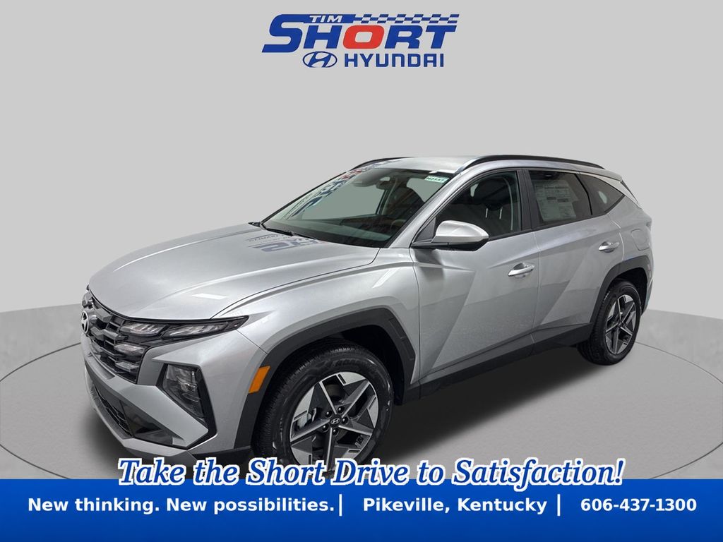 Shimmering Silver 2026 Hyundai Tucson Hybrid SUV / Crossover All-Wheel Drive 6-Speed Automatic