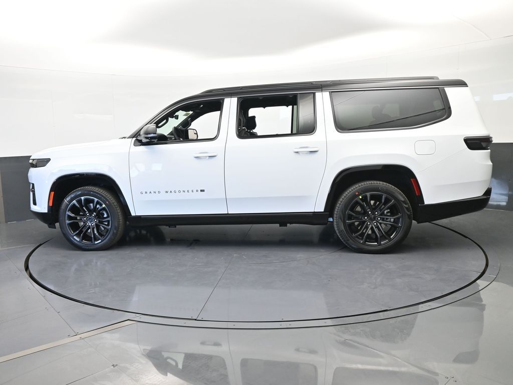 New 2026 Bright White Clearcoat Jeep Summit Obsidian image 3