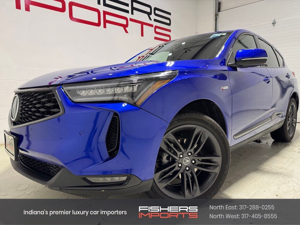 Blue 2024 Acura RDX SUV / Crossover All-Wheel Drive Automatic