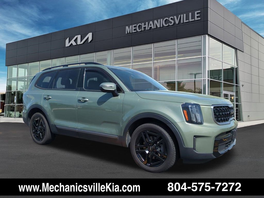 Jungle Green 2023 Kia Telluride EX X-Line AWD SUV / Crossover All-Wheel Drive 8-Speed Automatic