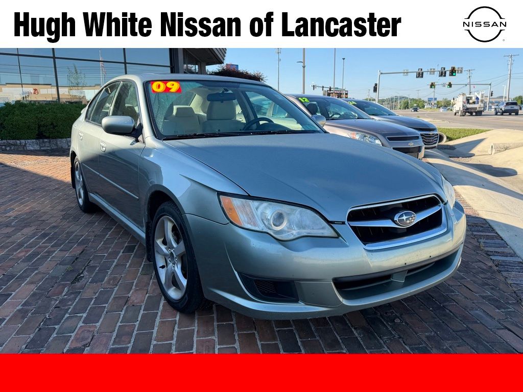 Seacrest Green Metallic 2009 Subaru Legacy Sedan All-Wheel Drive 4-Speed Automatic