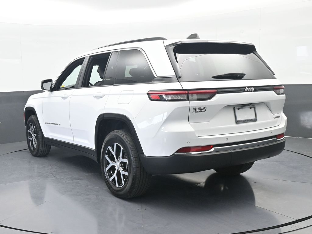Used 2024 Bright White Clearcoat Jeep Limited image 4