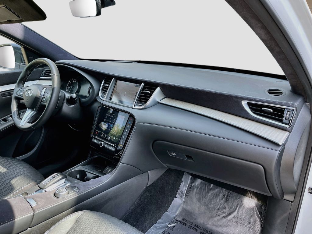 2023 INFINITI QX50 Autograph White at Emmons Autoplex