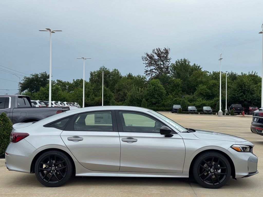 2026 Honda Civic Sport Silver at Emmons Autoplex