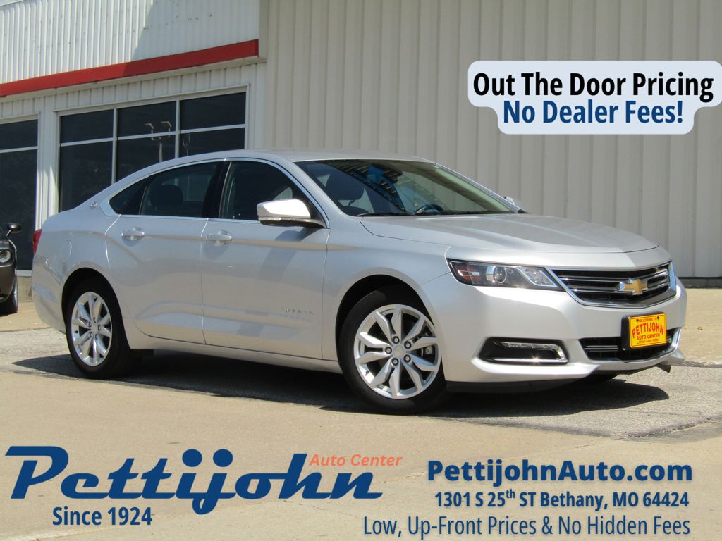 Silver Ice Metallic 2019 Chevrolet Impala Sedan Front-Wheel Drive 6-Speed Automatic
