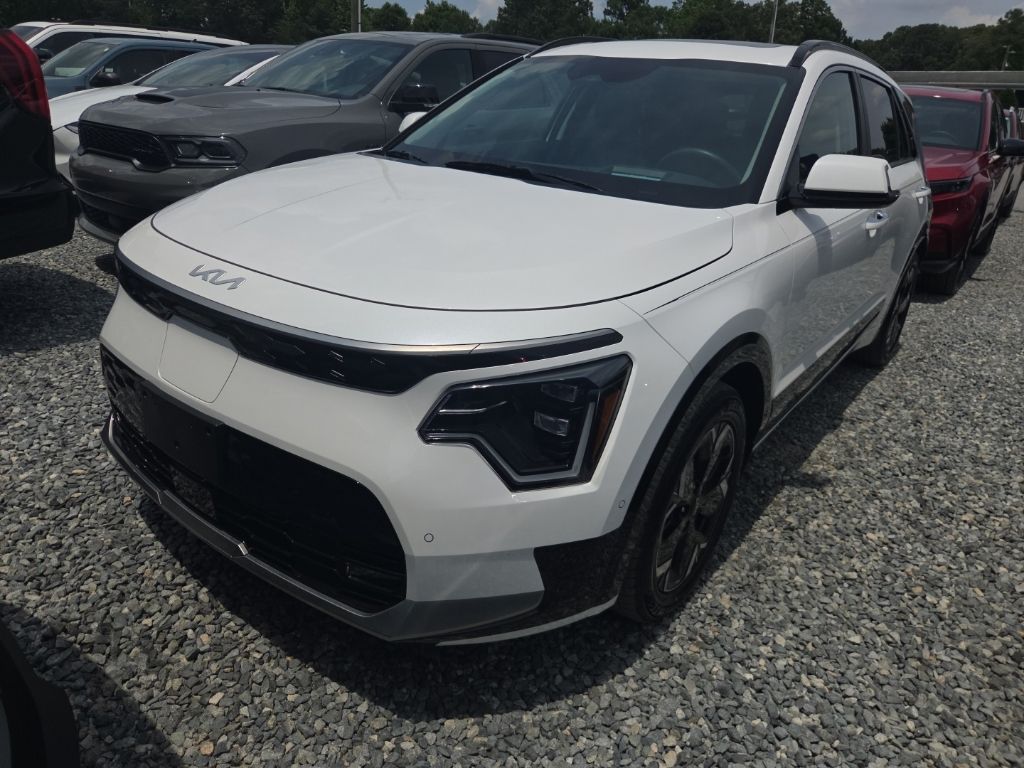 Snow White Pearl 2023 Kia Niro EV Wave FWD SUV / Crossover Front-Wheel Drive 1-Speed Automatic