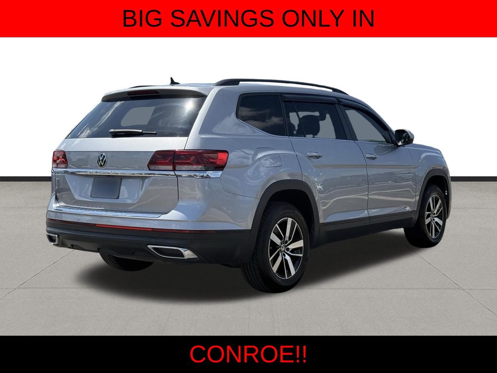 2023 Volkswagen Atlas 2.0T SE Silver at Classic Elite Chevrolet Hwy 6