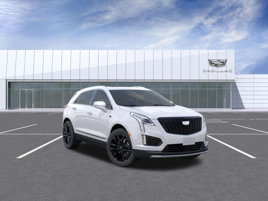 Crystal White Tricoat 2026 Cadillac XT5 SUV / Crossover Four-Wheel Drive 9-Speed Automatic