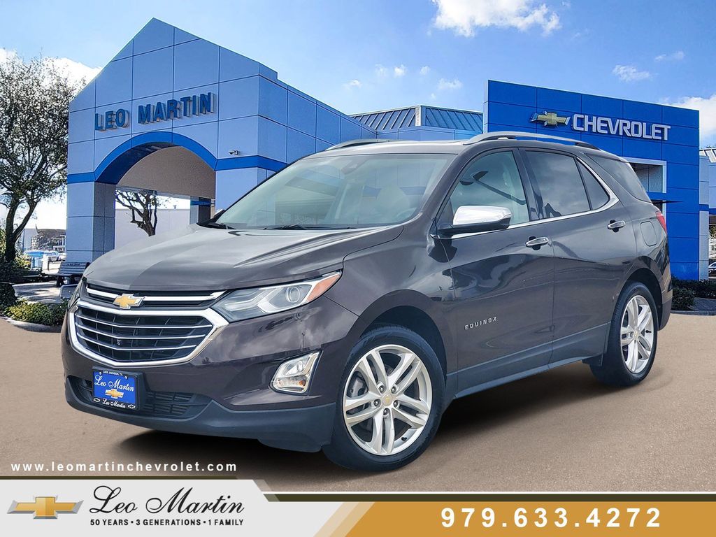 Brown (Chocolate Metallic) 2020 Chevrolet Equinox 2.0T Premier AWD SUV / Crossover Four-Wheel Drive 9-Speed Automatic Overdrive