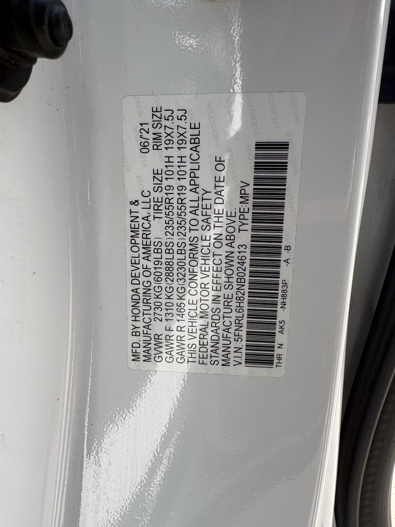 2022 Honda Odyssey Touring  at Don McGill Toyota