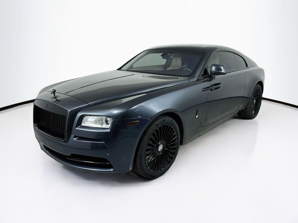 Estoril Blue 2015 Rolls-Royce Wraith Coupe Rear-Wheel Drive 8-Speed Automatic