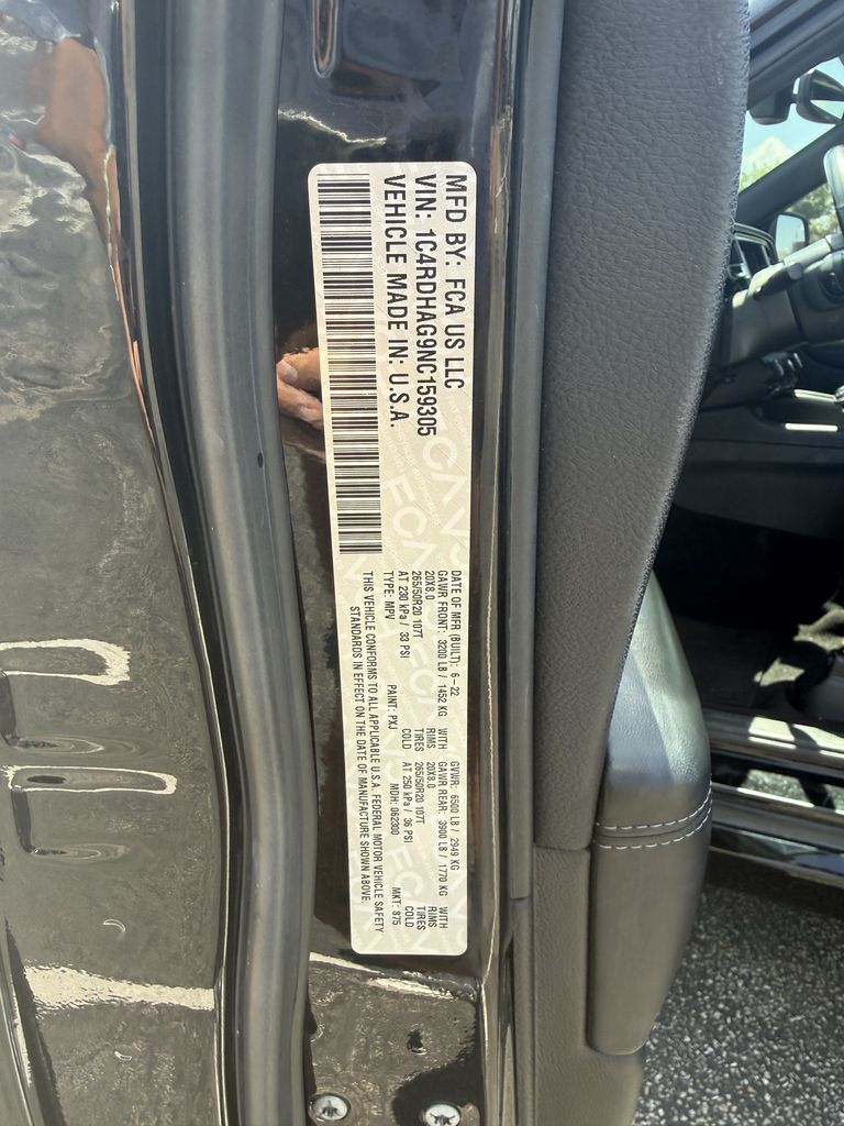 2022 Dodge Durango SXT Black at DeMontrond Auto Country