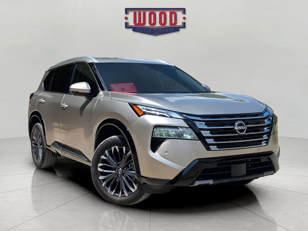Champagne Silver Metallic 2025 Nissan Rogue SUV / Crossover Front-Wheel Drive Continuously Variable Transmission