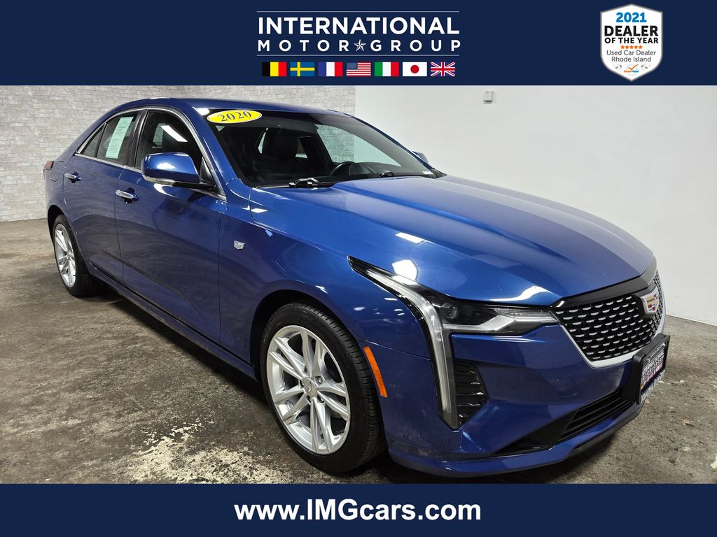 Wave Metallic 2020 Cadillac CT4 Luxury RWD Sedan Rear-Wheel Drive 8-Speed Automatic