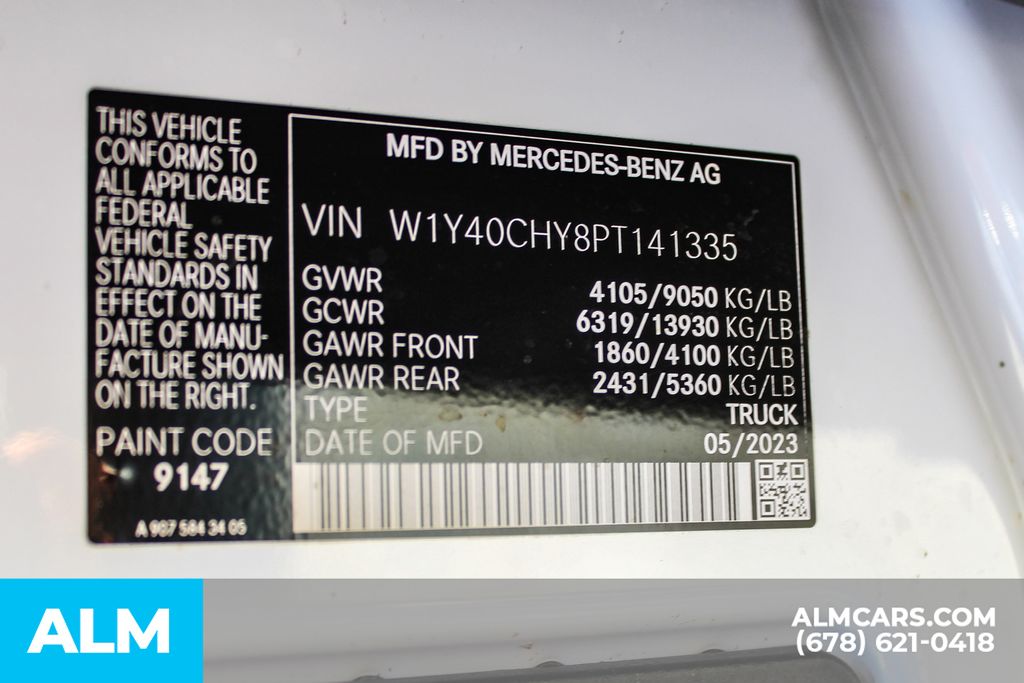 Used 2023 White Mercedes-Benz Cargo 170 WB image 33