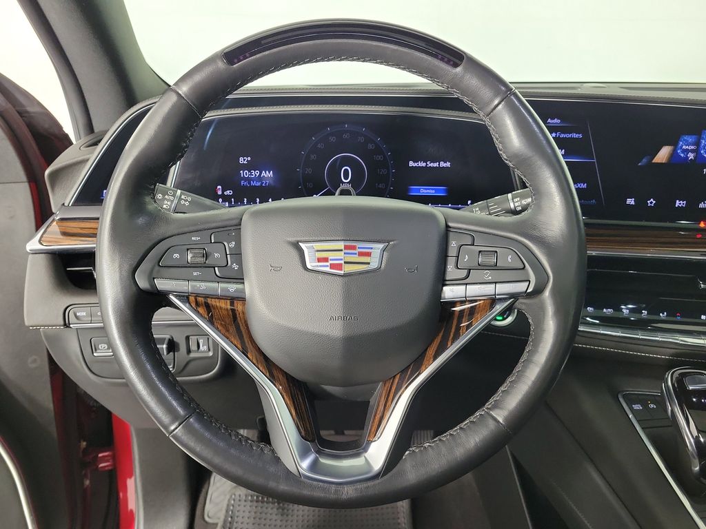 2022 Cadillac Escalade Premium Luxury Red at Tom Peacock Cadillac