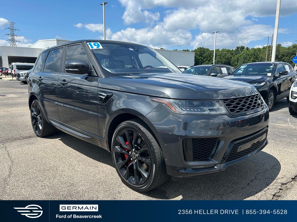 Gray 2019 Land Rover Range Rover Sport SUV / Crossover All-Wheel Drive 8-Speed Automatic