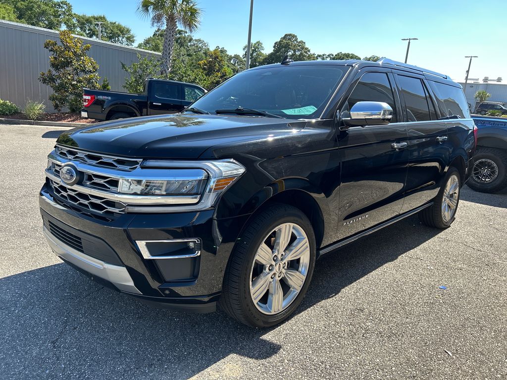 2022 Black Metallic Ford Expedition Max Platinum RWD SUV