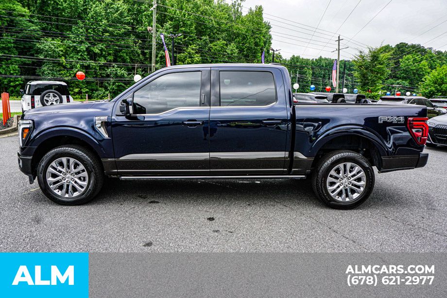 Used 2024 Blue Ford King Ranch image 7