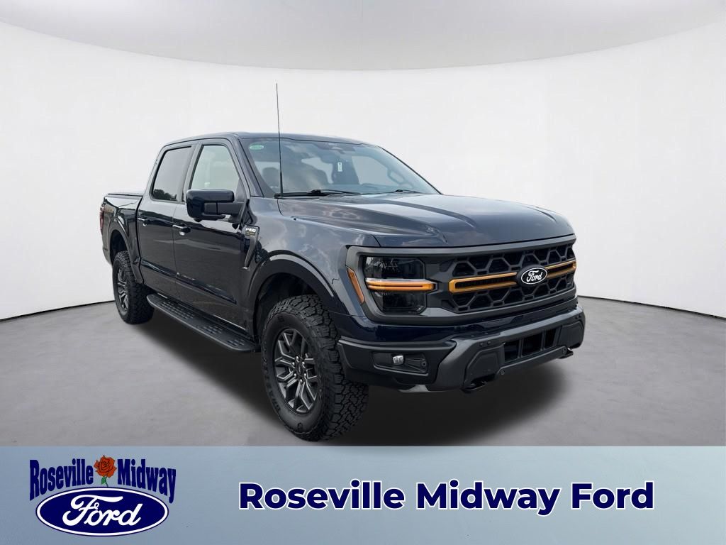 Antimatter Blue Metallic 2025 Ford F-150 Pickup Truck Four-Wheel Drive Automatic