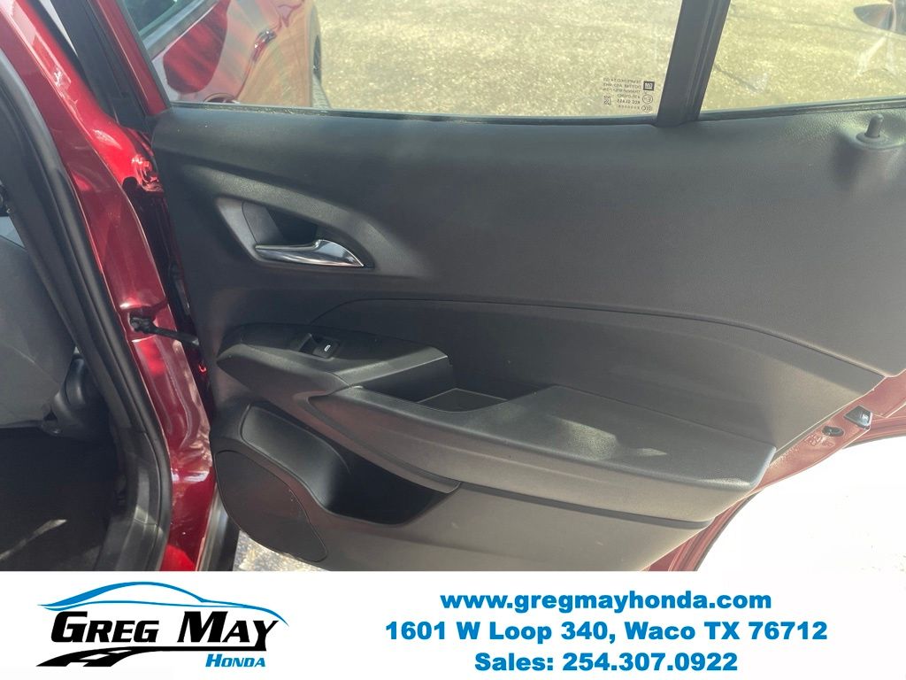 2025 Chevrolet Trax LS Red at Greg May Honda