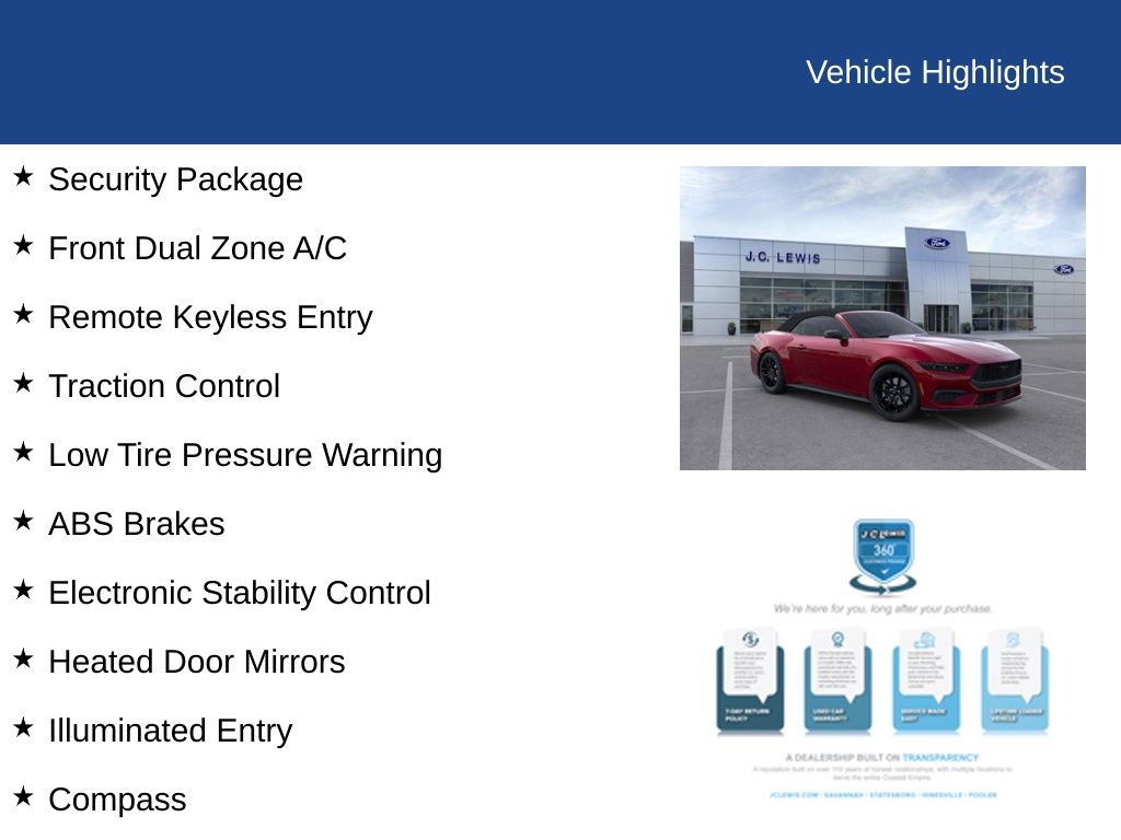 2025 Ford Mustang EcoBoost Premium