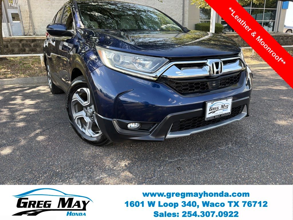 2019 Honda CR-V EX-L Blue at Greg May Honda