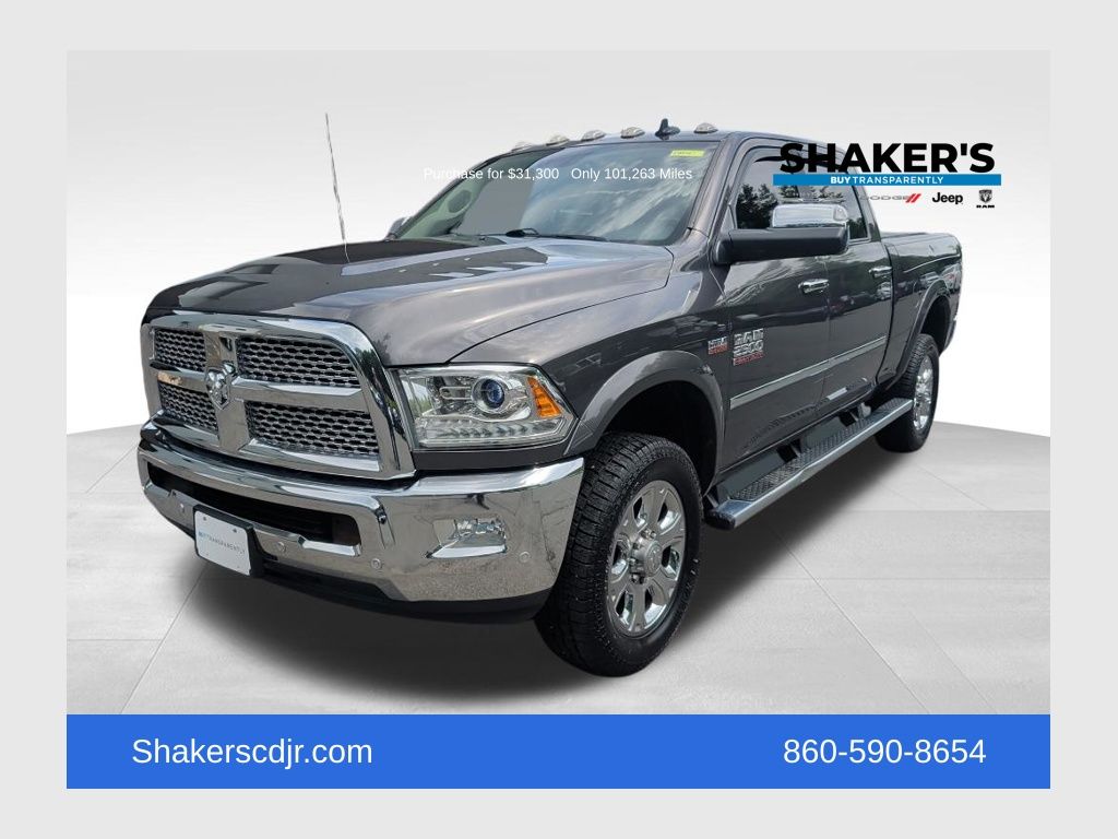 Gray (Granite Crystal Metallic Clearcoat) 2018 RAM 2500 Pickup Truck Four-Wheel Drive 6-Speed Automatic