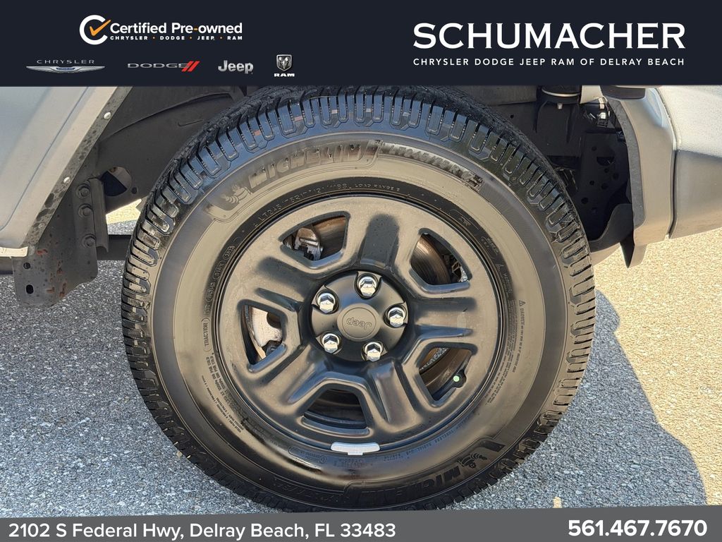 used 2023 Jeep Wrangler car, priced at $21,988
