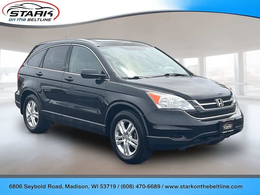 Black 2010 Honda CR-V EX AWD SUV / Crossover All-Wheel Drive 5-Speed Automatic